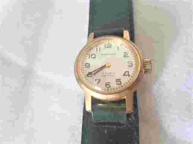 From a Resolution: Beautiful Prätina 17 Ruby Anti-Shock Wristwatch