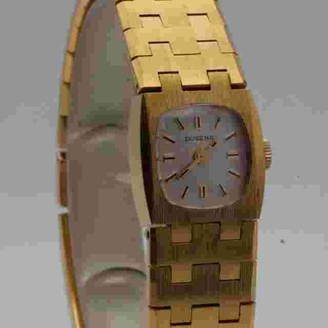 Dugena Women's Watch Steel 20MM Hand Wound Vintage RAR Wrist Pretty 5