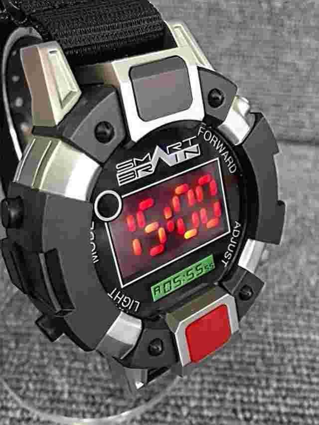 BANDAI Quartz watch Kamen Rider 555 Transformation Anime Manga Used from Japan