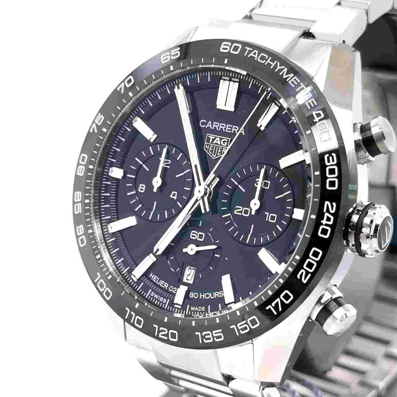 TAG Heuer Carrera Men's Black Watch - CBN2A1B.BA0643