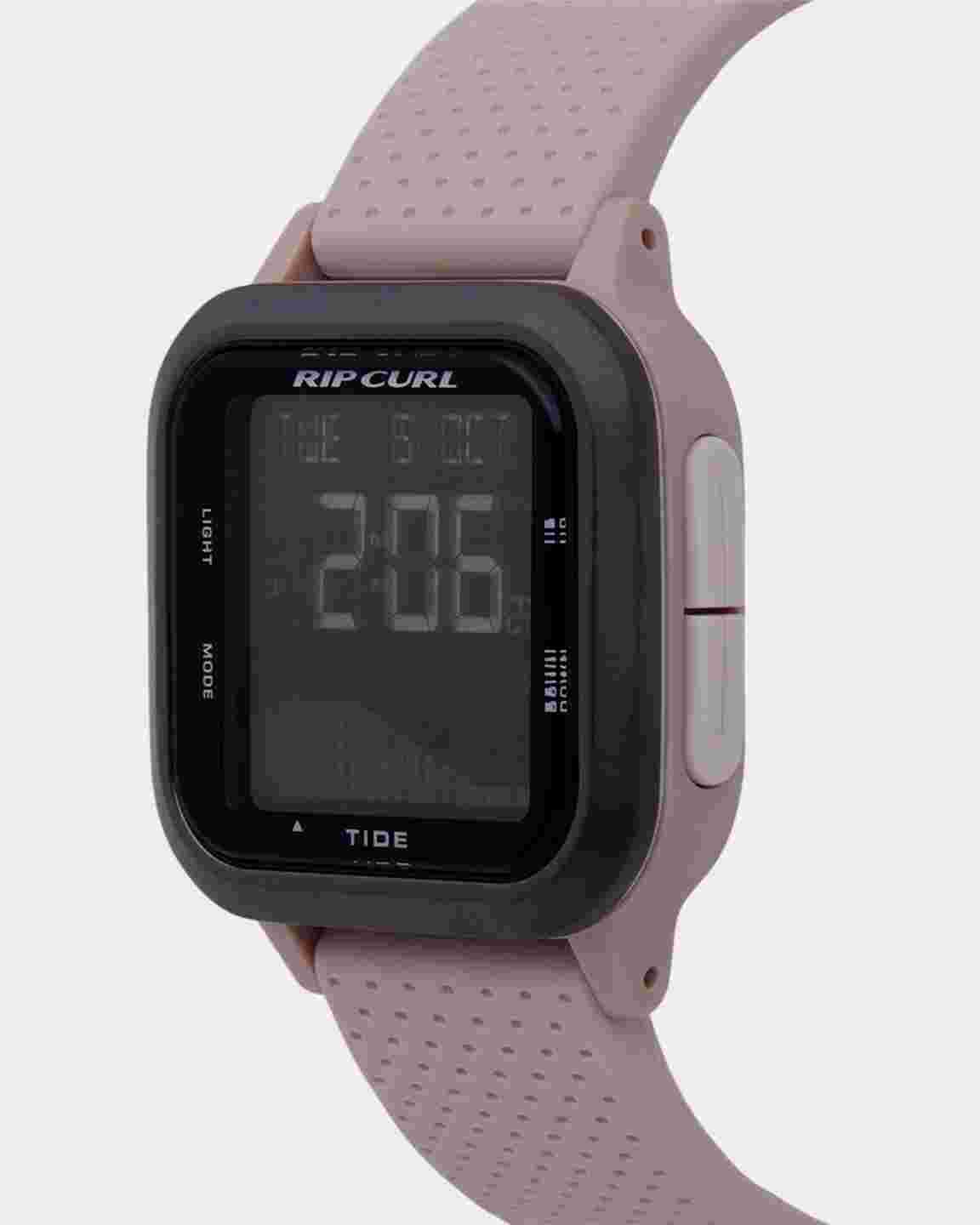 Rip Curl NEXT TIDE RUBBER SURF DIGITAL Waterproof WATCH New - A1139G Blush