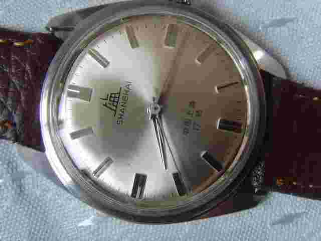 Vintage Shanghai 1523 601 17j Manual Watch