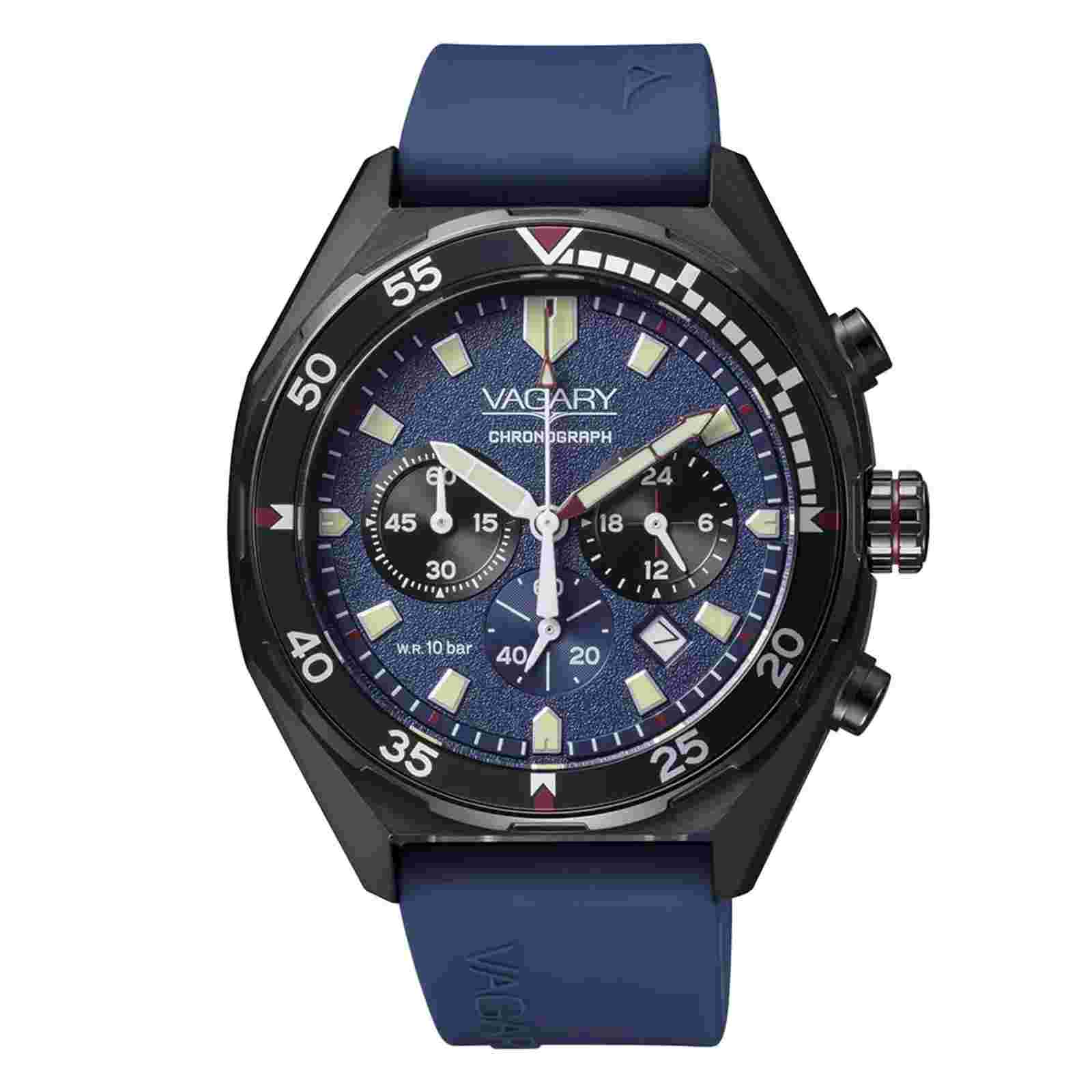 Orologio VAGARY by CITIZEN Aqua39 Crono IV2-044-70 Blue