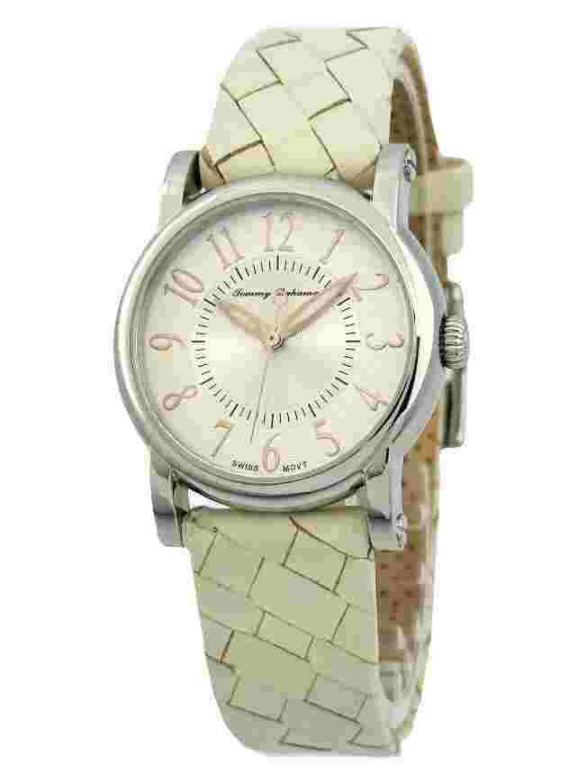 Tommy Bahama TB2117 Capri Woven Leather Golden  Dial Women's watch