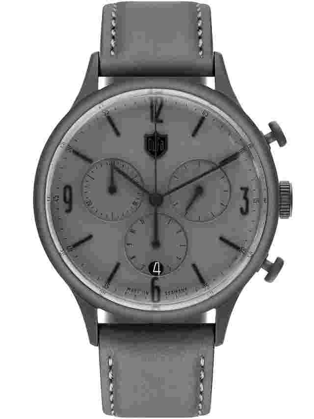 DuFa DF-9002-0C Chronograph Mens Watch 38 mm 3ATM
