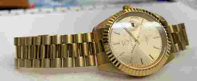 Cavadini Men's Watch Automatic CV-335 Leonardo Miyota 8215 Stainless Steel Gold