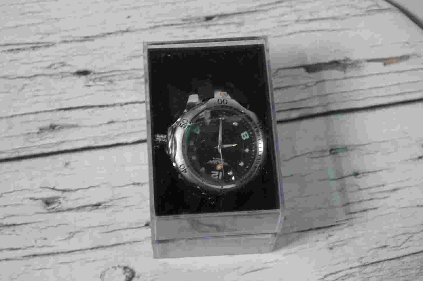 Deporte Toretta Men's Watch, Black & Silver