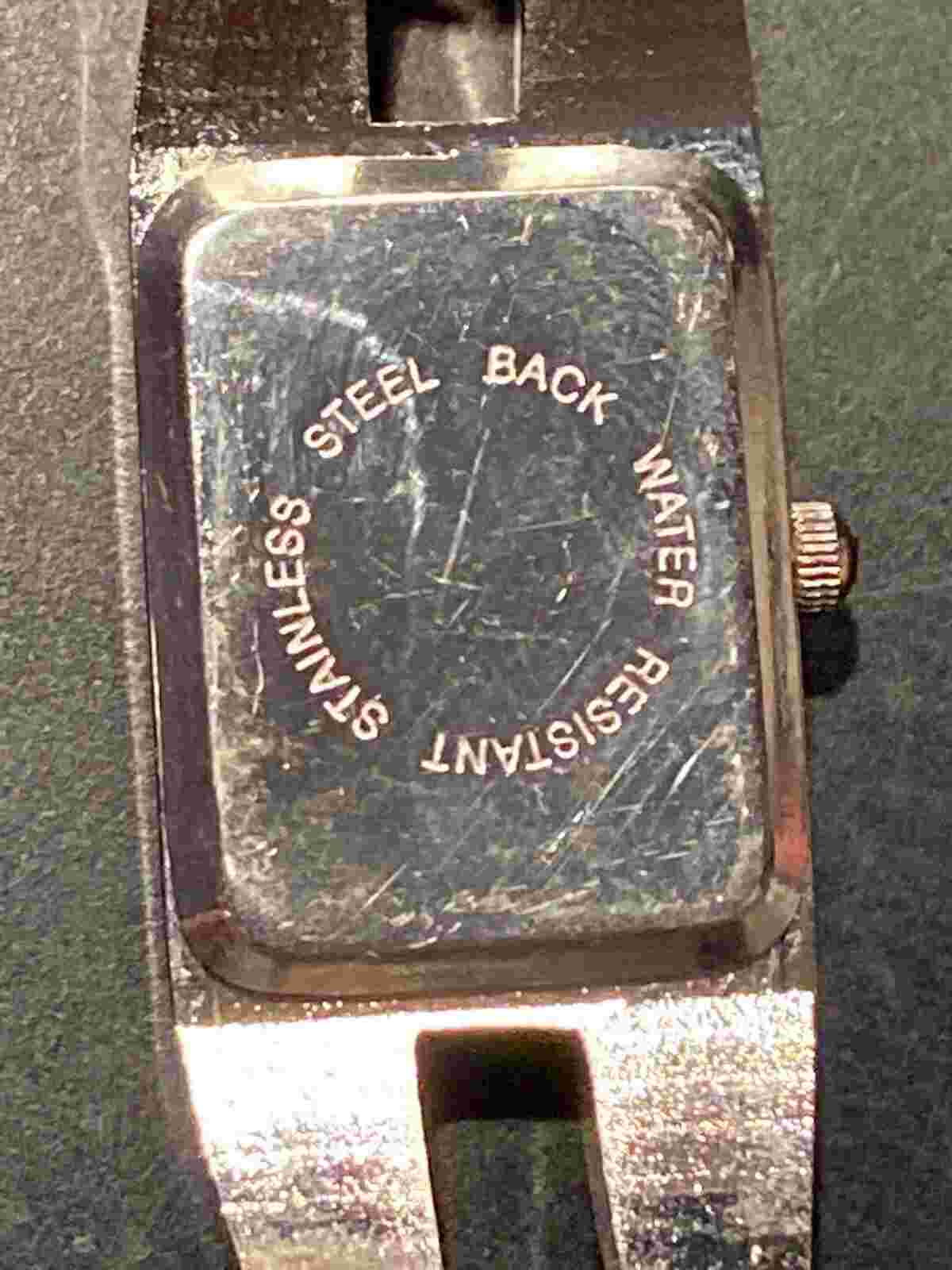 Ladies Silver Tone Wrist Watch VGC Water Resistant 7 inch length