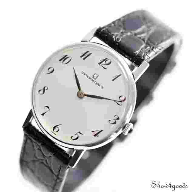 Universal Genève 842109 Calibre Ug 1-42 Manual Winding Geneve Numbers Arab -