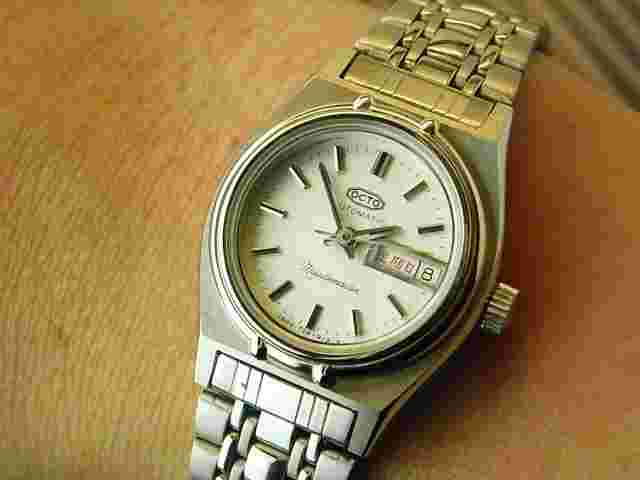 FREE SHIPPING! NEW 23MM OCTO SWISS MISSILEMASTER ETA AUTOMATIC LADIES WATCH