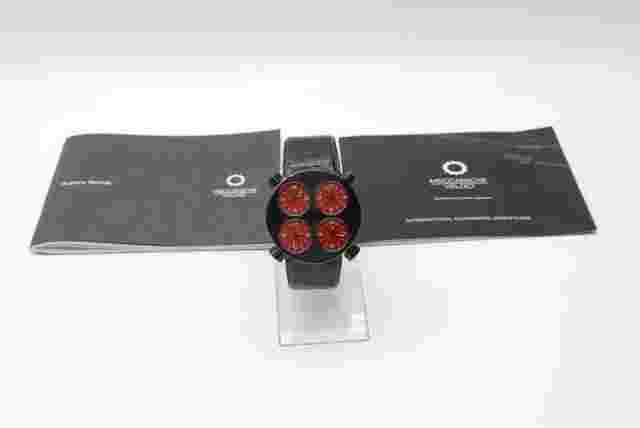 【 MINT 】 MECCANICHE VELOCI Quattro Valvole 107JSP 48mm Red Black AT Men's Watch