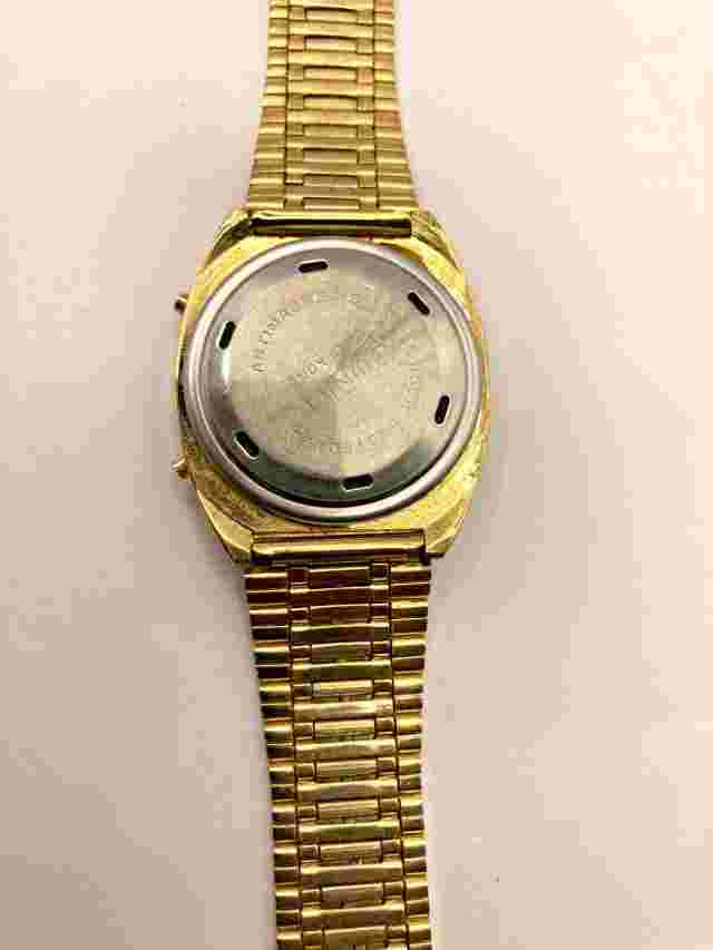 Vintage QUINTEL Digital Quartz alarm watch - NOS