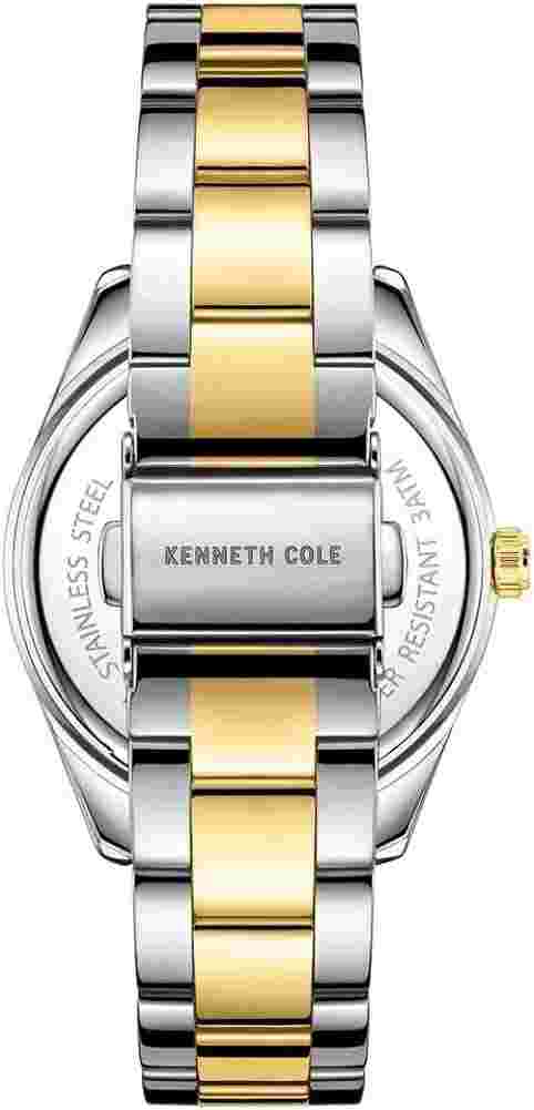 Kenneth Cole ladies Watch Mother of Pearl Dial Two Tone Strap BKC51126002