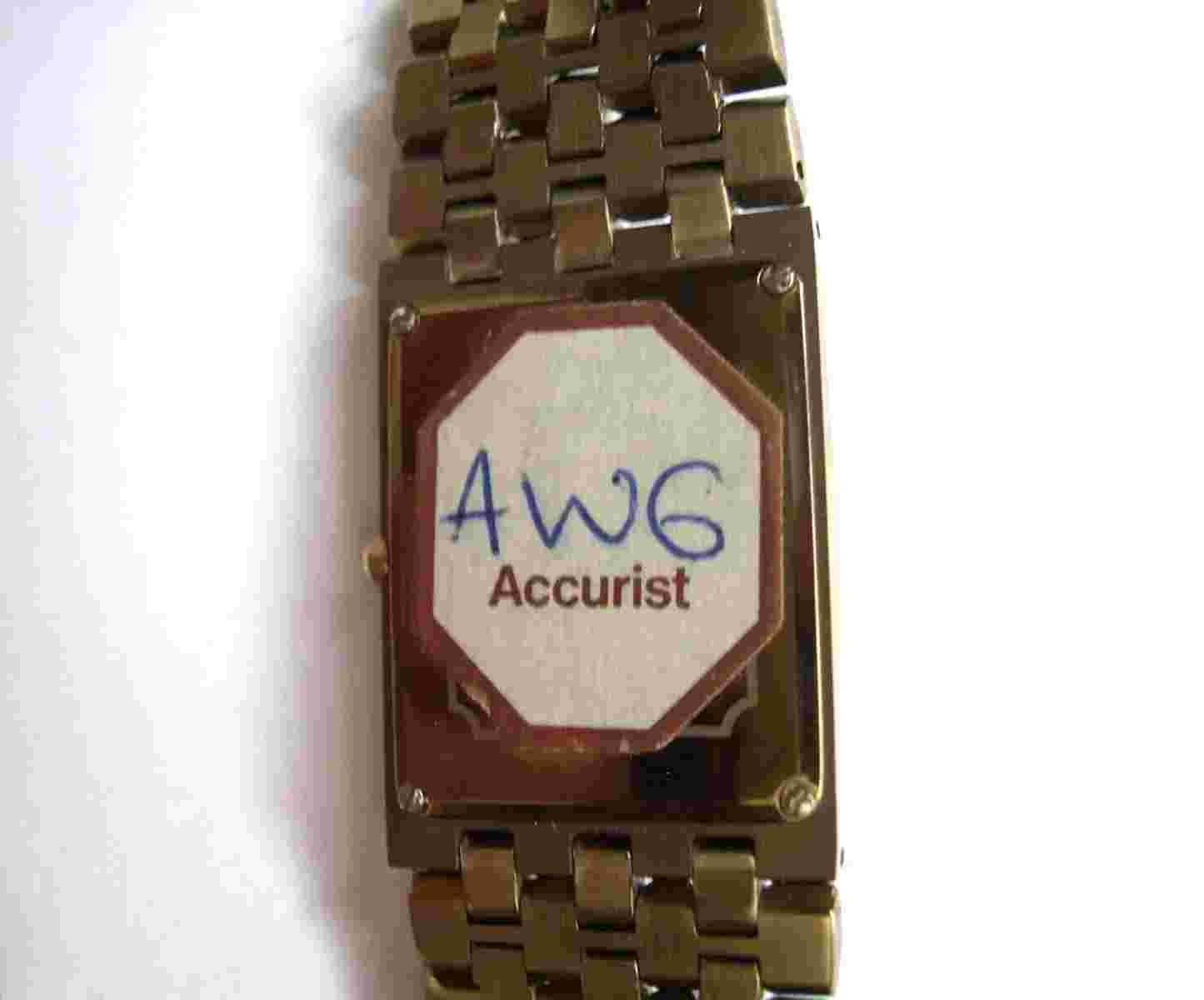 Vintage Galaxy Renaissance Gents Quartz watch salesman's sample  - NO MOVEMENT