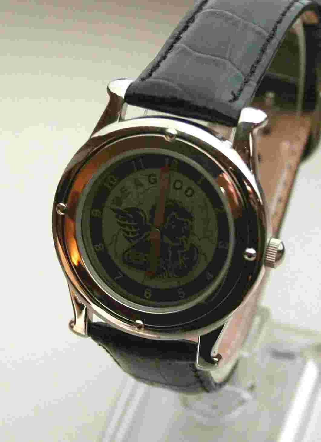 Rare Boy London Changing Dial Good / Bad Devil LCD Watch New NOS 1990s