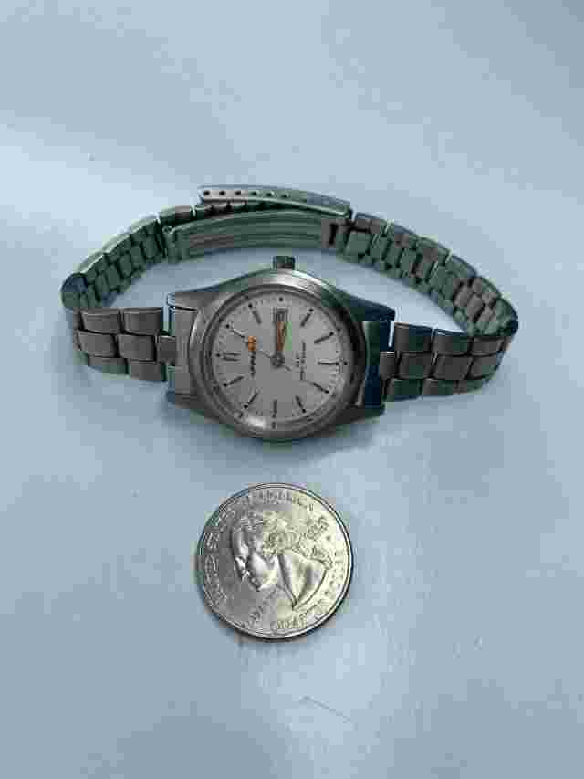 E Affinity FADA 5ATM Sport Stainless Brushed Silver Japan Ladies Untested