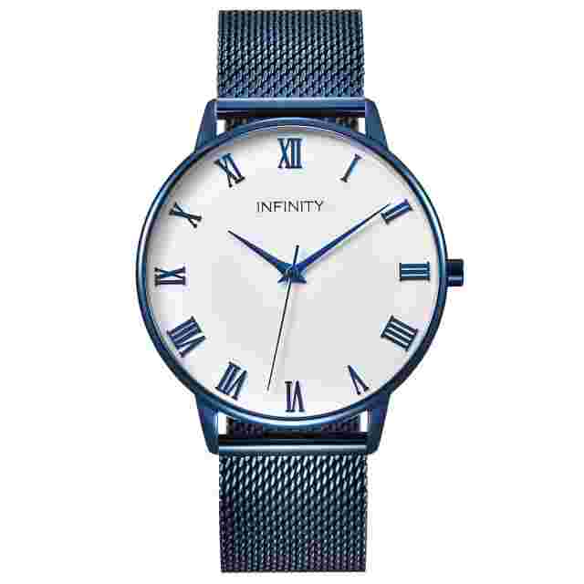Infinity NB 07 Blue Desire Mesh Belt Women Minimalist