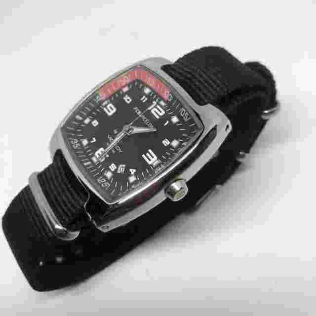 VICEROY FC BARCELONA QUARTZ 43761 BLACK & WHITE EXCELLENT CONDITION SOCCER WATCH