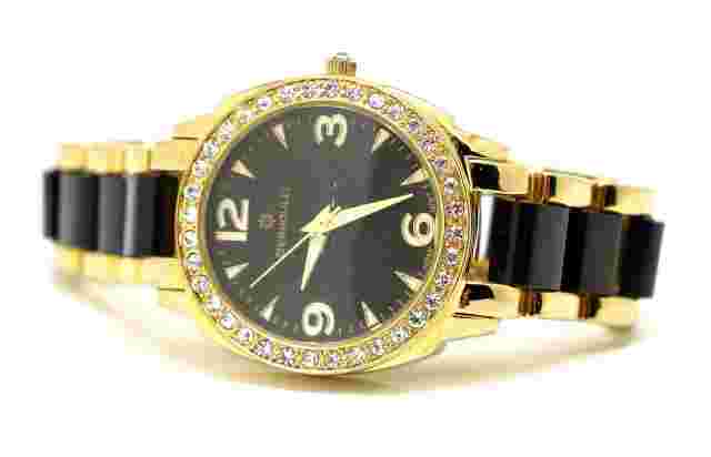 Bernoulli Daeva With Swarovski Crystals Ladies Watch 9404 NEED Battery