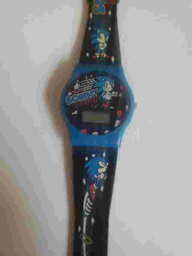 1995 Sega Sonic The Hedgehog Digital Wrist Watch SHW103