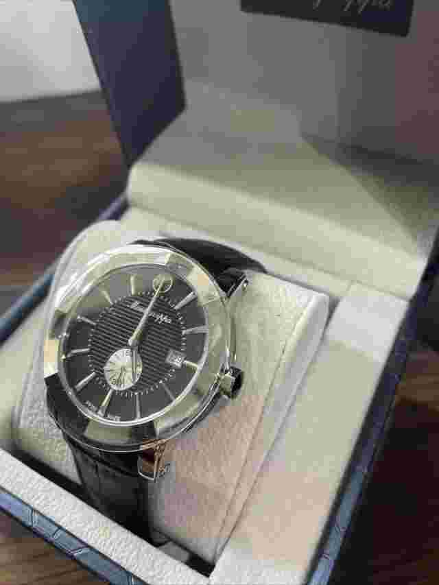 MEN'S MONTEGRAPPA NEROUNO QUARTZ WATCH . SWISS MADE .