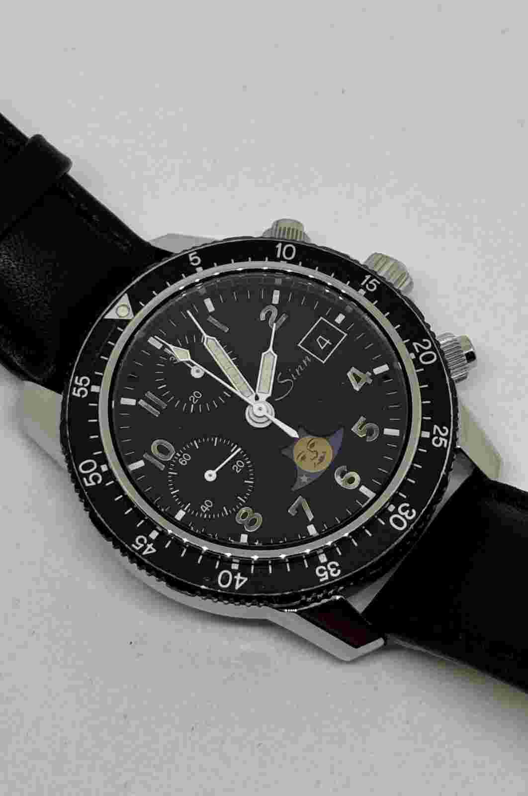 Very Rare Sinn 103 SA HD Mond Moonphase Chronograph in good condition