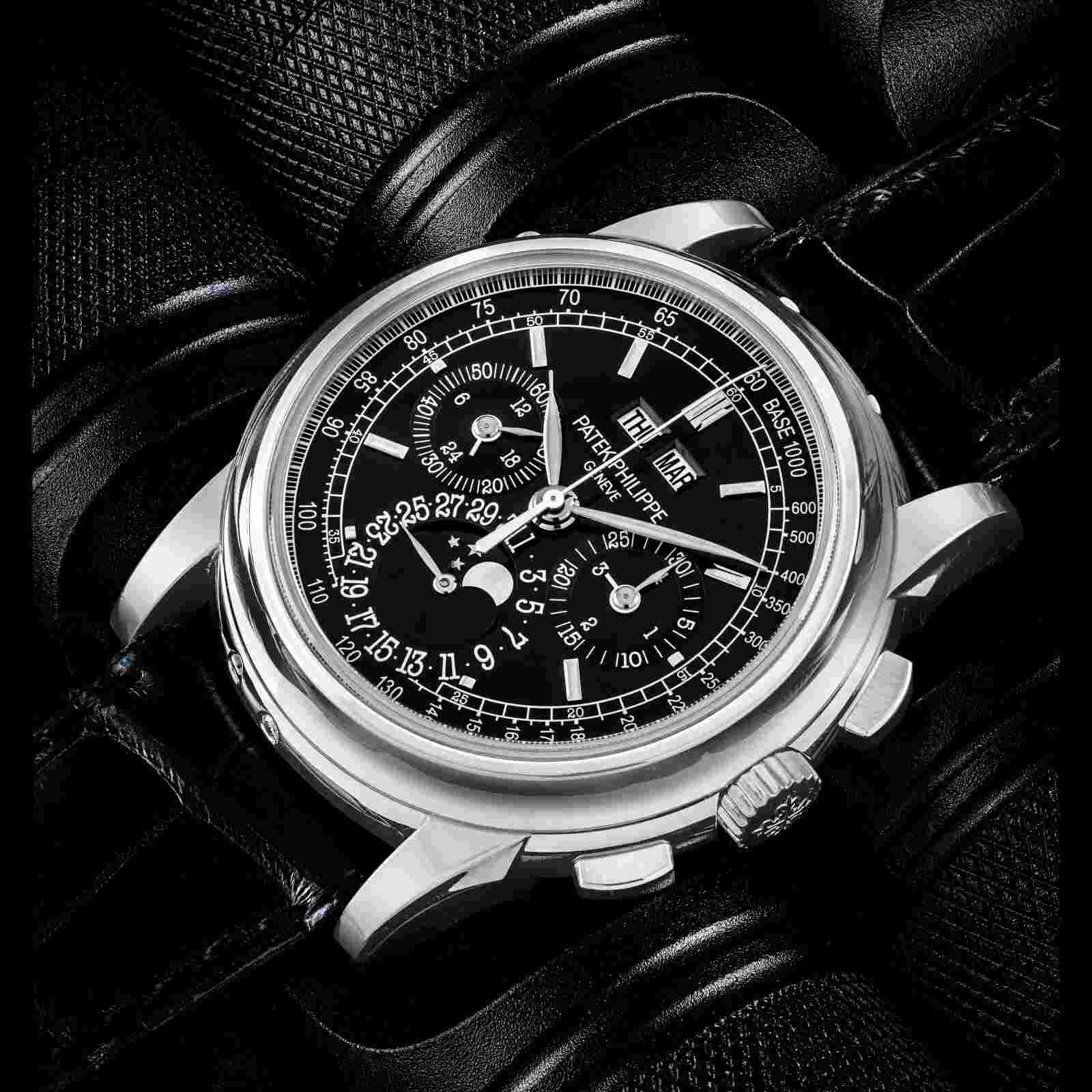 Patek Philippe Grand Complications Men's Black Watch - 5970P-001