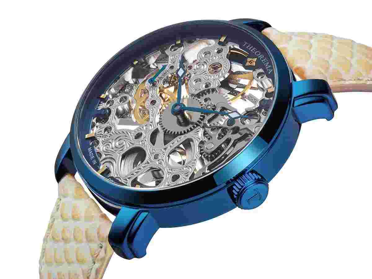 Theorema Venezia GM118-5 handmade german watch full Skeleton Brand new