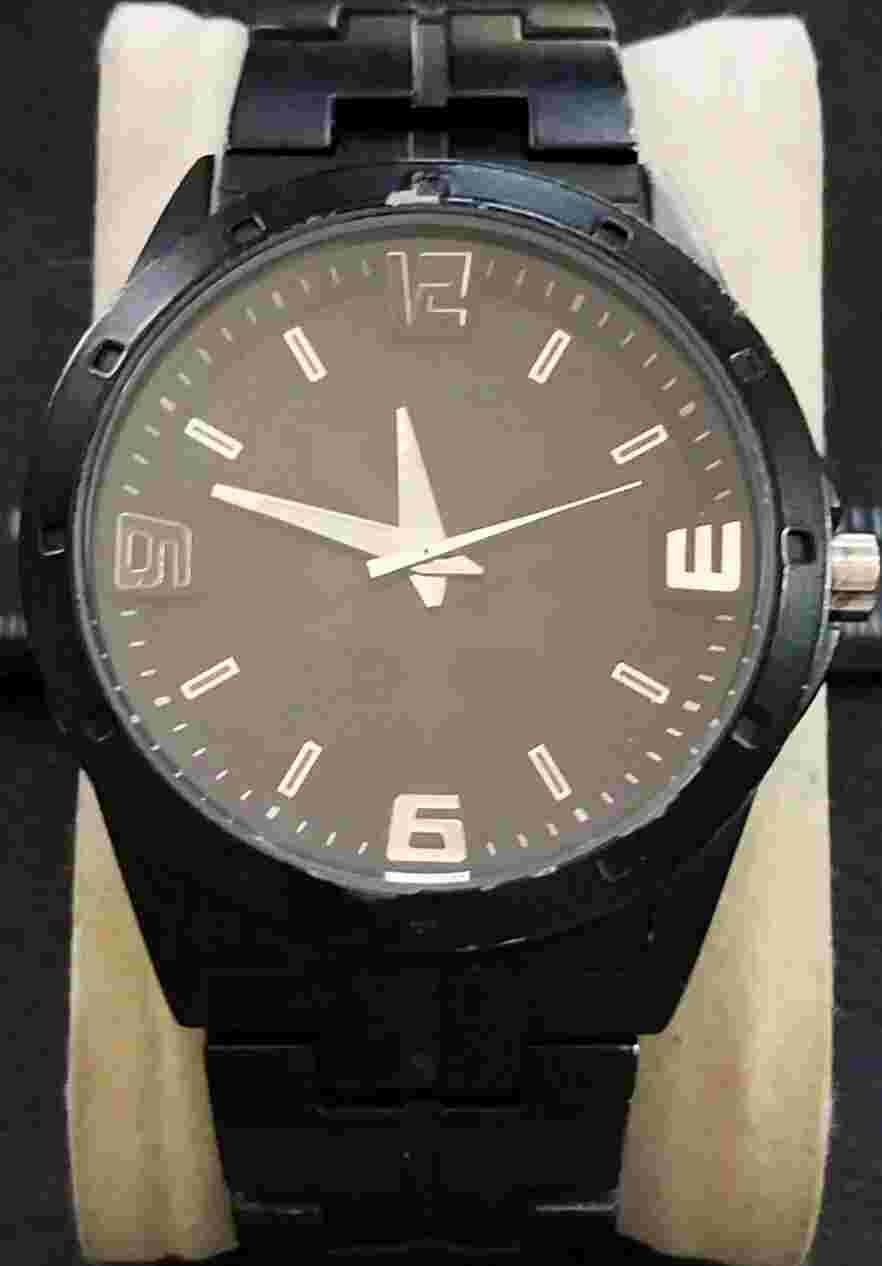Zoo York Quartz Watch ZY1009/S60-11 Black Dial Black Bracelet Band