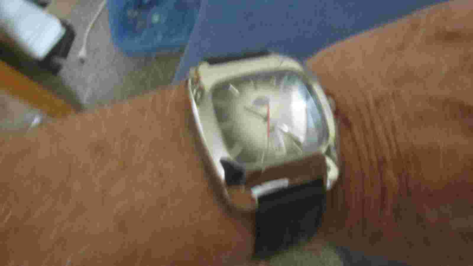 H740 ladys rhodium plate DICKIES day/date quartz watch