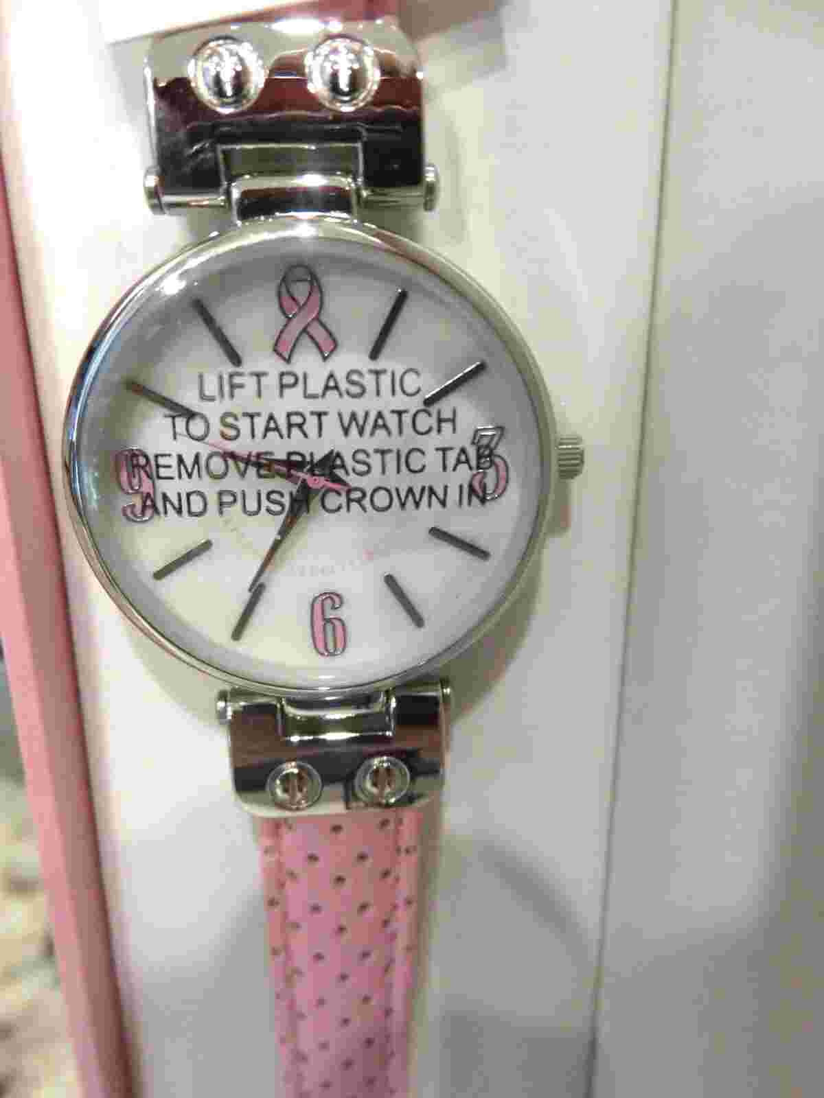 MZ Berger Woman's GOSSIP  Watch with PINK Band - New in Box