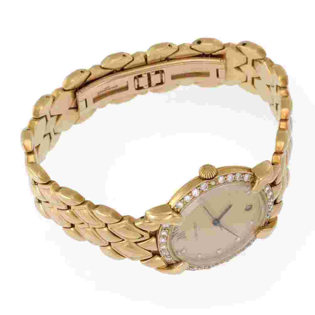 Chaumet 1ct Diamond Bezel Date 18k Yellow Gold Men's Watch LIQUIDATION