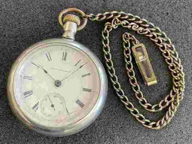Circa 1885 Seth Thomas Grade 33 Model 3 Pocket Watch..TJ448