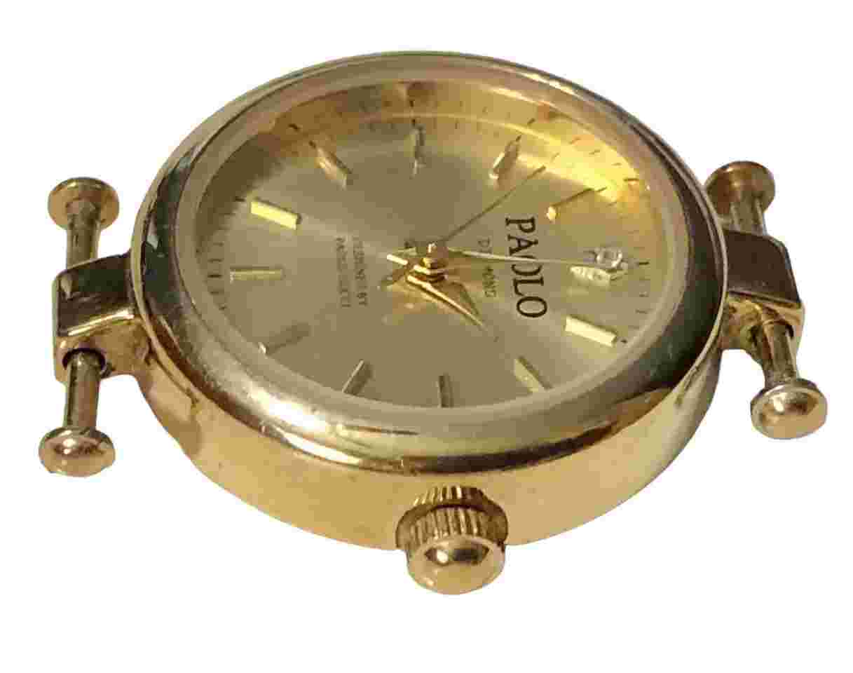 Paolo Gucci Diamond Women's Watch Gold Tone