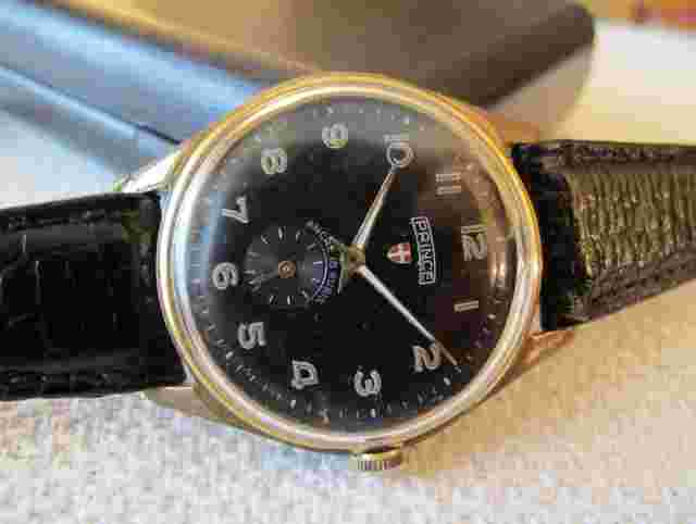 SWISS PRINCE 15 RUBIES MANUAL CHARGE 1950S
