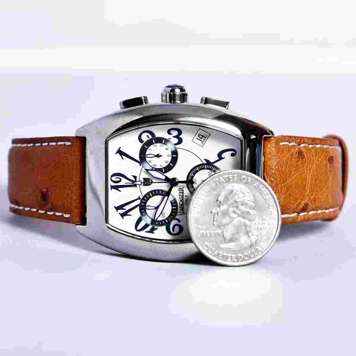 Lancaster Men's Brown Chronograph Watch
