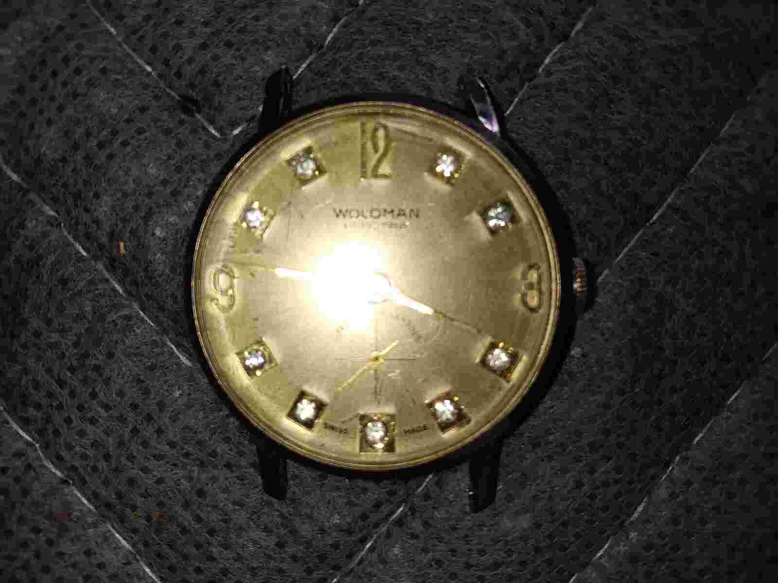 Woldman Electra Swiss Made Subdial Seconds And Austrian Crystals Spares And...
