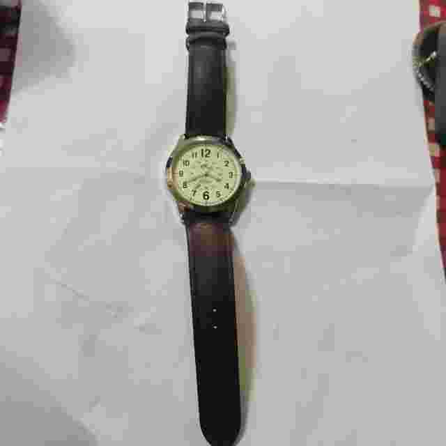 Vintage Bass Pro Shops Men's Watch 42MM Case New Battery