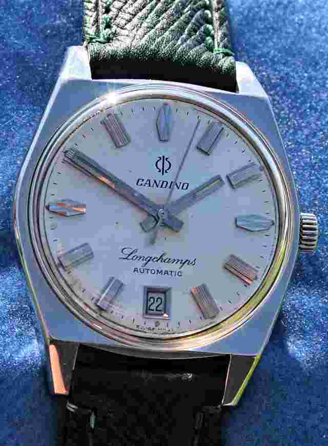 Rare Candino Longchamps Vintage Automatic Watch in Superb Condition