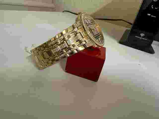 NOS Unisex  Christian Bernard Paris High-end CZ accented watch 44mm