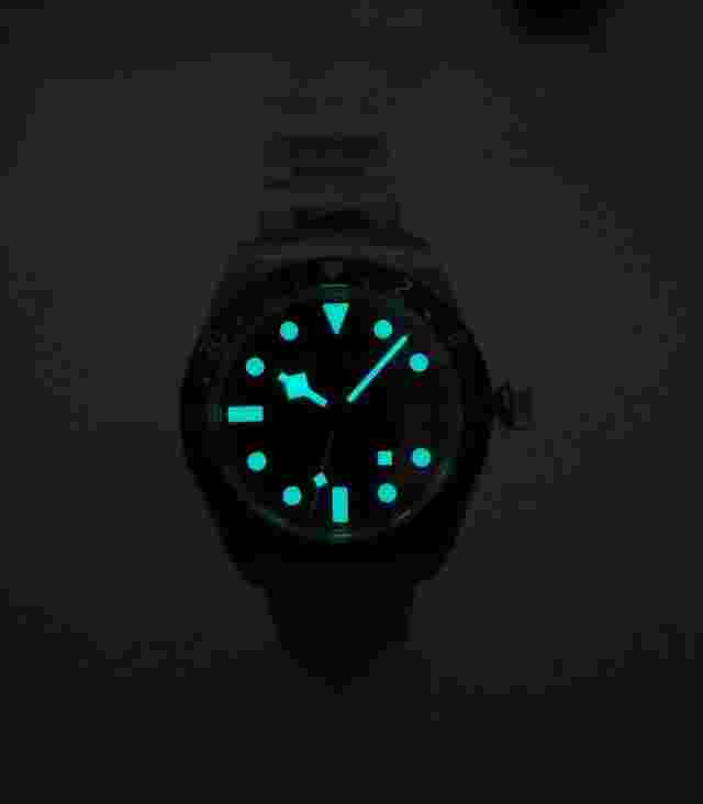 Heimdallr Men Automatic Watch GMT Mechanical 20ATM NH34 Bidirection Rotate Bezel