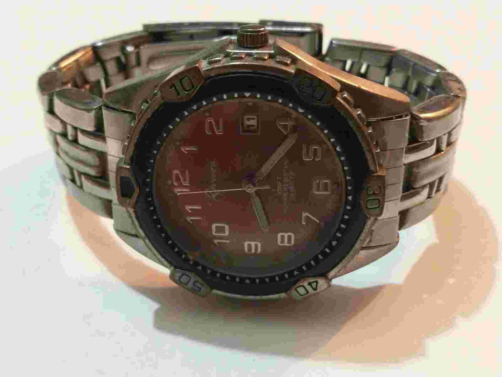 Vintage Riviera Men's Watch New Battery Working, AS-IS Condition