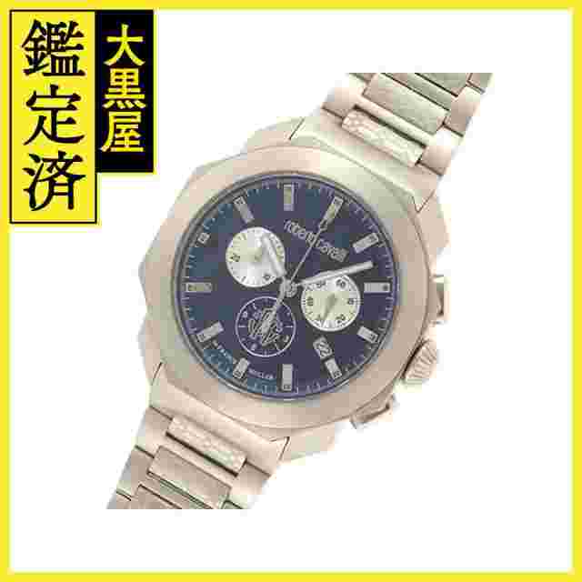 Roberto Cavalli by Franck Muller Chronograph 1G044 Stainless Steel Quartz Watch