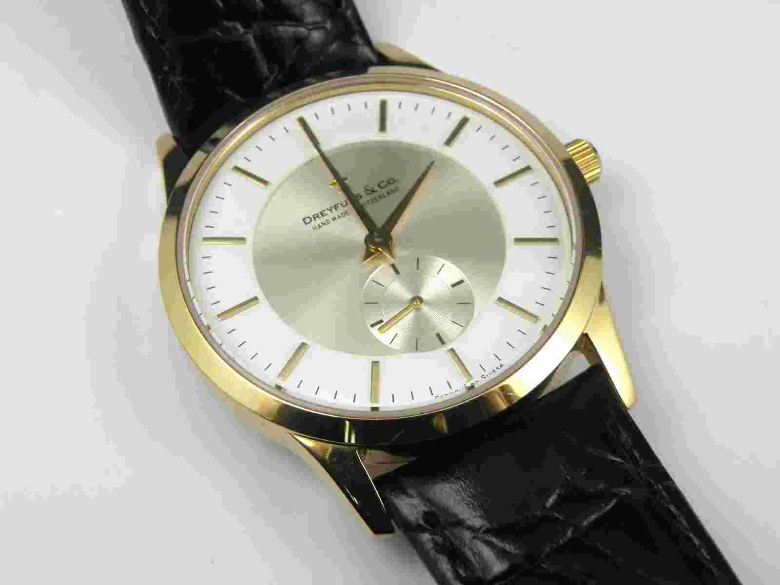 Dreyfuss & Co Swiss Hand Made Gents 9230 Classic Dress Watch