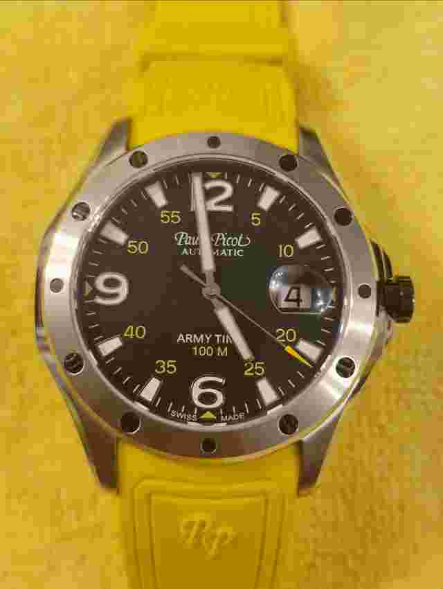 Paul Picot Flyingstar Army Time Full set mai indossato