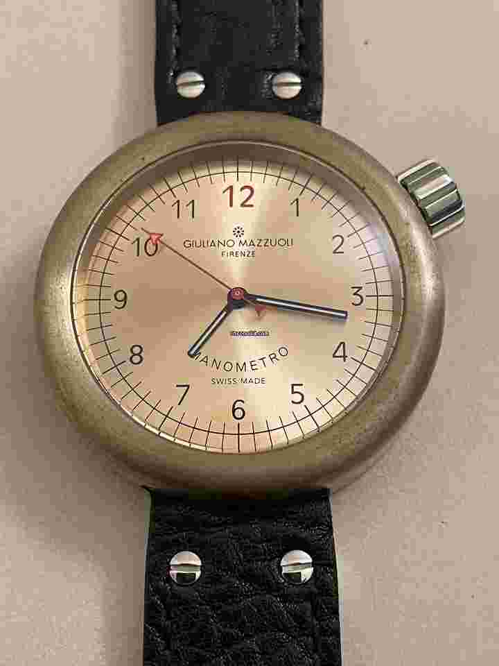 Giuliano Mazzuoli Manometro Bronzo Avorio