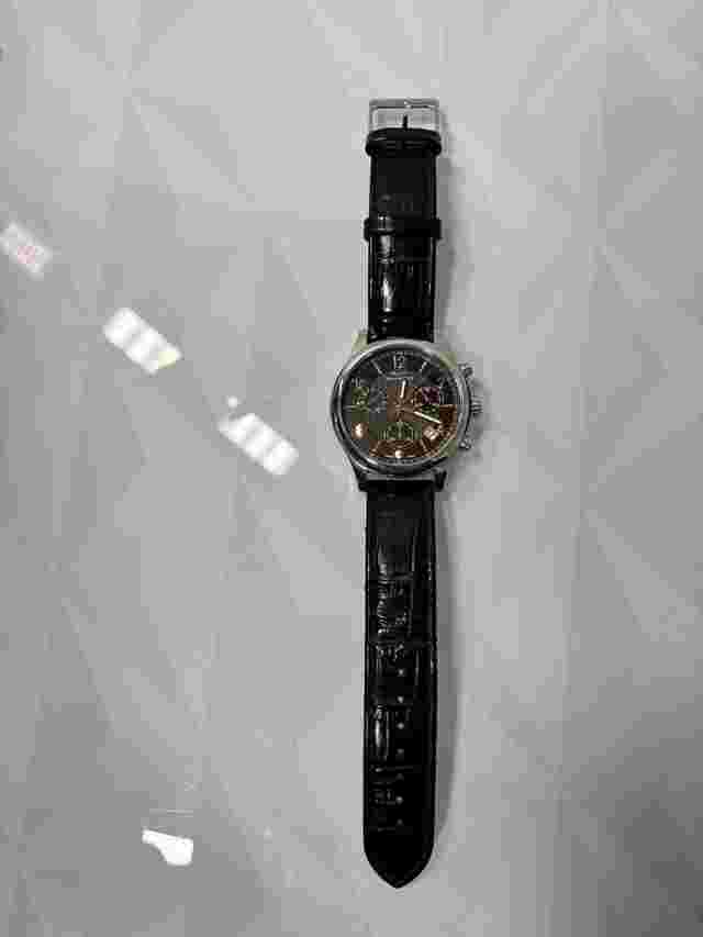 Sandoz EleGant Cronógrafo Hombre Reloj cronógrafo de cuarzo en negro original.