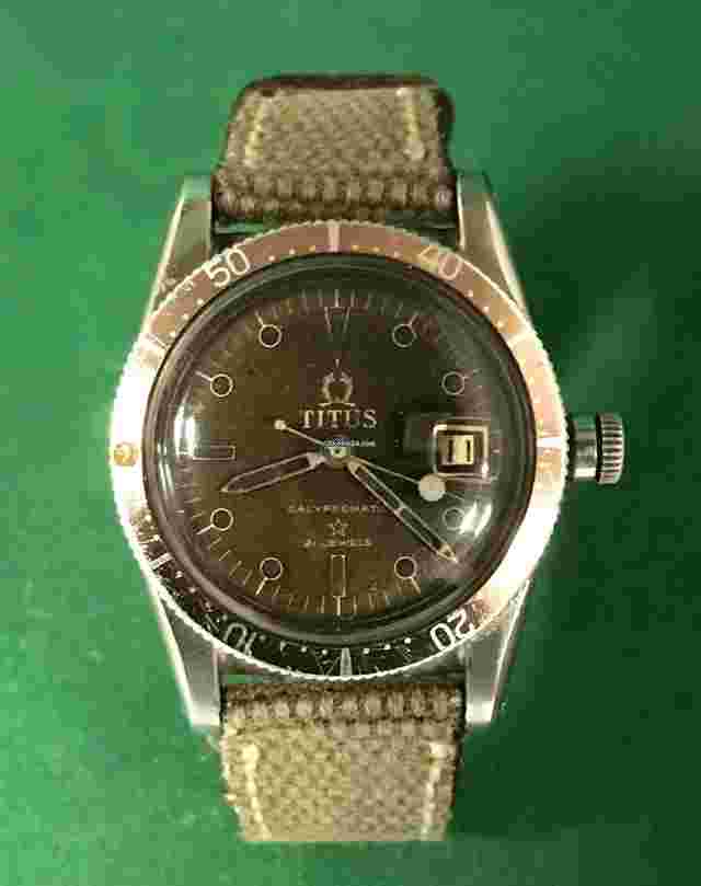Titus
                           
                                 Ref. 5913 Calypsomatic First Generation Tropical Dial
