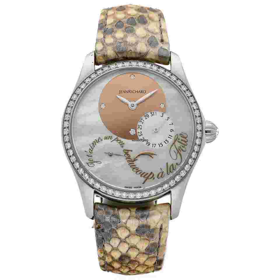 JeanRichard Bressel
                           
                                 64143 Bressel Lady Juliette Snake Leather Automatic Women's Watch