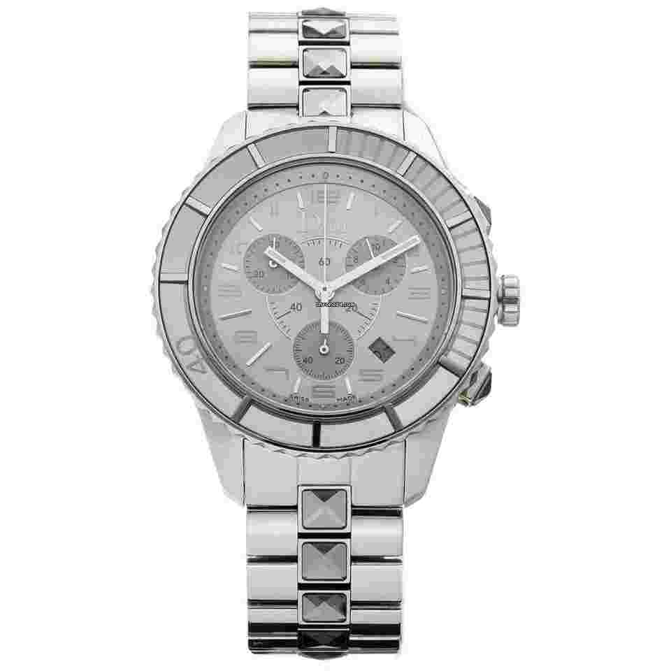 Dior
CD114312 Crystal Chronograph 38mm Steel Silver Quartz